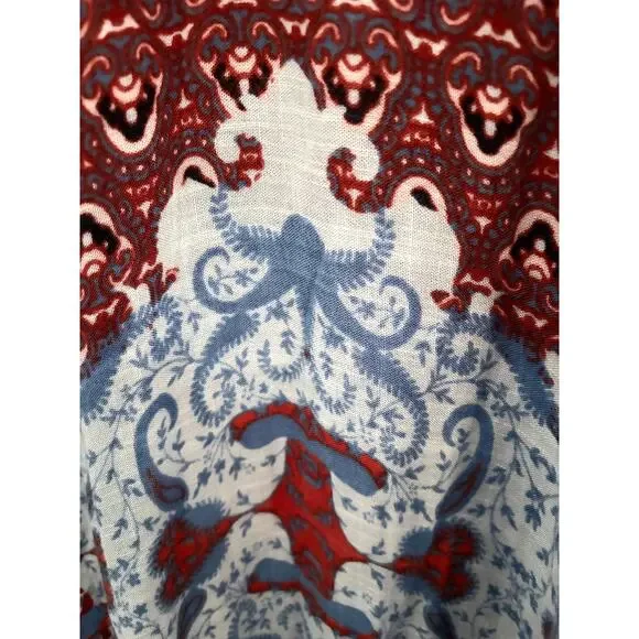 Altar'd State Multi Color Bohemian Midi Kimono OS - Picture 7 of 12